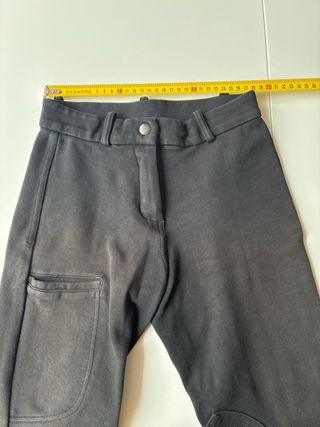 Pantalón equitación hípica negro