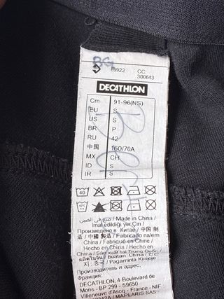 Pantalón equitación hípica negro