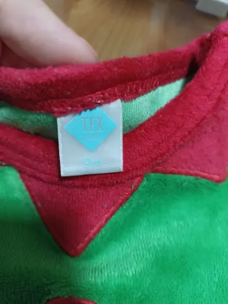 Pijama Disfraz Bebé Elfo Navidad