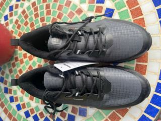 BAASPLOA Zapatos de senderismo hombre negro/gris