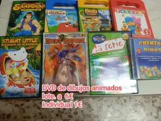 Se vende DVD de dibujos animados
