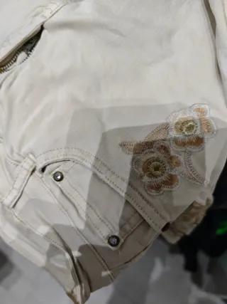 Pantalones Desigual bordados