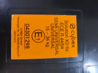 Alzador Cybex Solution X2-fix Isofix