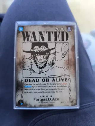 Carta Portgas.D.Ace OP13-119 V.4 - One Piece TCG