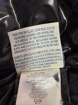 Piumino Moncler donna taglia S