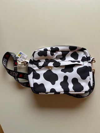 Riñonera Ale-Hop nueva estampado vaca