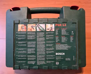 Taladro Atornillador Bosch PSR 12 con maletín