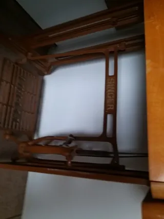 Máquina de coser Singer antigua