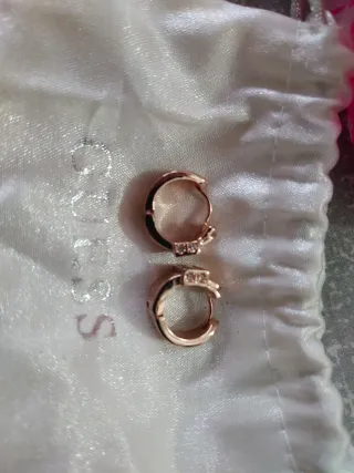 Pendientes Guess Oro Rosa Nuevos
