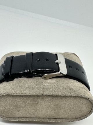 Reloj Seiko Slim Quartz Negro y Plateado