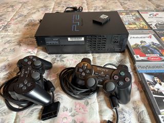 Consola PlayStation 2 Negra +9 Juegos regalo reyes