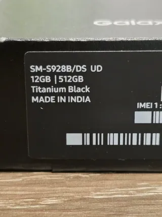 Samsung S24 Ultra 512GB Negro/Plata