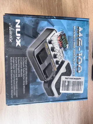 Pedal multi efectos NUX MG-100