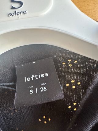 Vestido largo negro de punto