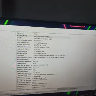 Ordenador portátil gamer ASUS