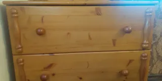 Cómoda infantil 3 cajones madera