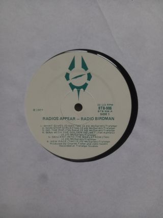 Radio Birdman - Radios Appear Vinilo LP