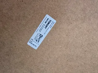 Mesita auxiliar blanca con ruedas