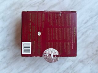 Game Boy Micro Edición Especial 20 Aniversario PAL