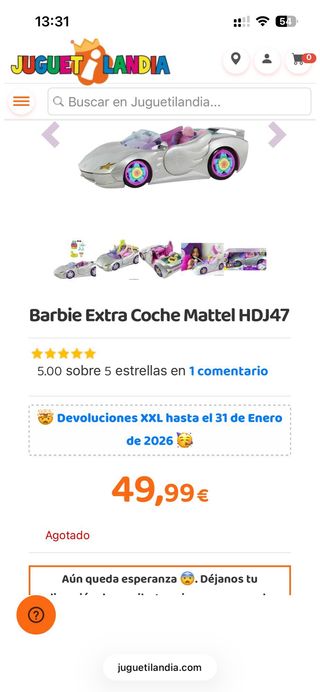 Camión Comida Barbie + Coche + Caballos