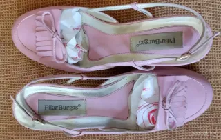 Zapatos Pilar Burgos Rosa Mujer
