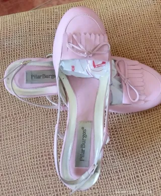 Zapatos Pilar Burgos Rosa Mujer