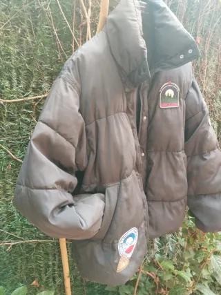 Cazadora H&M Negra Mujer talle M