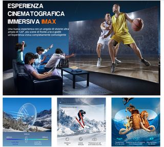 Visore VR SHINECON Occhiali Realtà Virtuale 3D