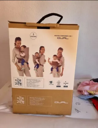 Mochila Portabebés Dual 3 en 1