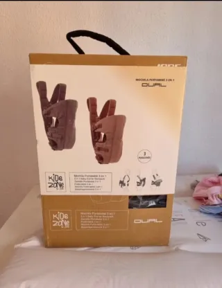 Mochila Portabebés Dual 3 en 1