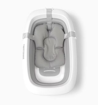 Bañera plegable para bebé con soporte