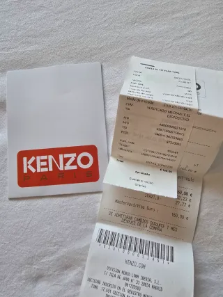 Sudadera Kenzo Negra con Tigre Rojo