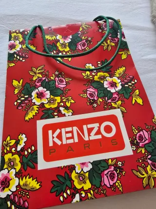 Sudadera Kenzo Negra con Tigre Rojo