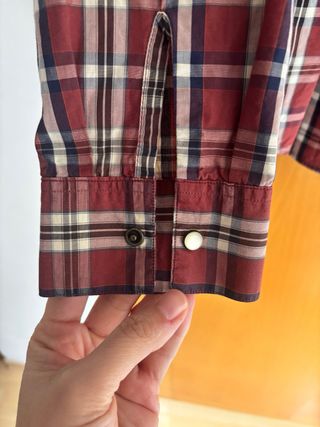 Camisa cuadros Massimo Dutti