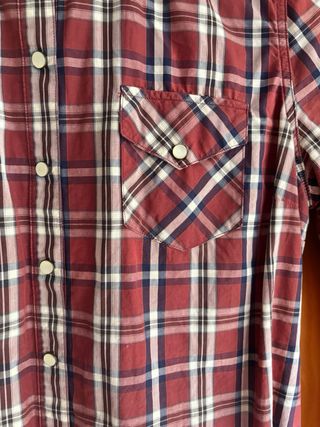 Camisa cuadros Massimo Dutti
