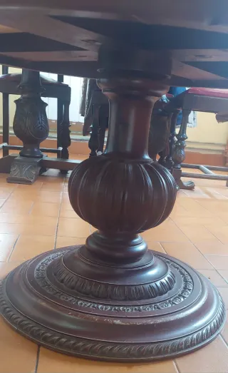 Mesa de centro de mármol