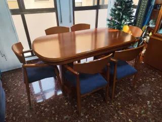 Comedor completo madera
