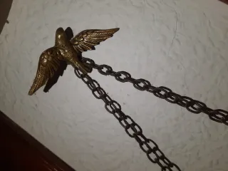 Placa Decorativa Bronce Romana