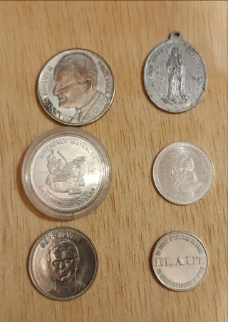 Lote de 17 medallas para coleccionismo