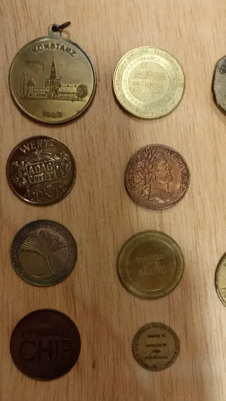 Lote de 17 medallas para coleccionismo