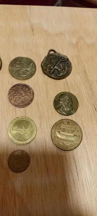 Lote de 17 medallas para coleccionismo