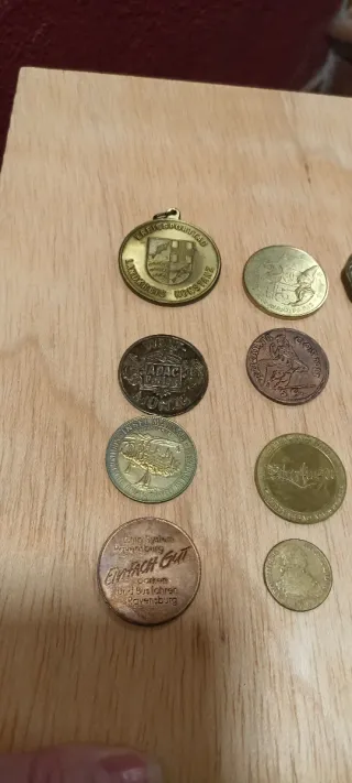 Lote de 17 medallas para coleccionismo