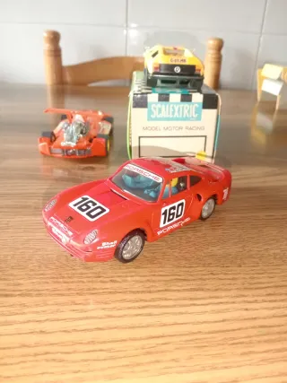 Lote 3 Coches Scalextric Exin