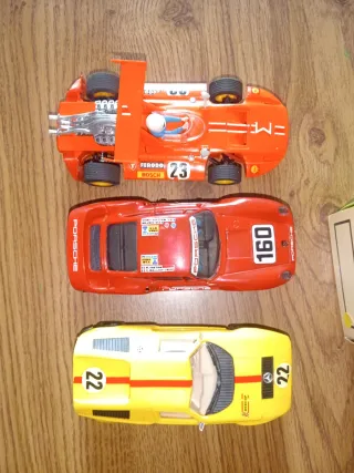 Lote 3 Coches Scalextric Exin
