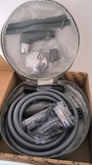 Colapz Ducha Camping Tela Gris