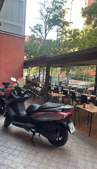 Kymco Superdink 125i pegatina medio ambiental C