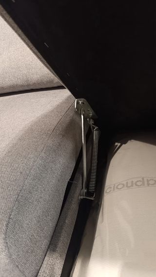 Sofá Chaiselongue Gris Tela