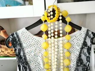 Disfraz Charleston Negro y Blanco Talla Única