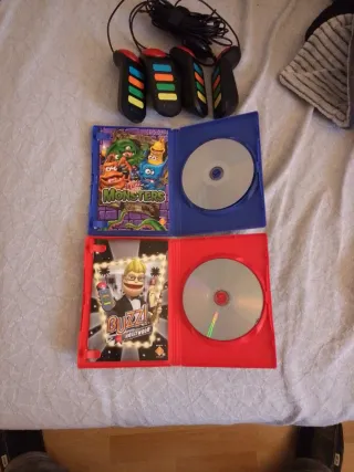 Buzz! Hollywood y Buzz! Monstruos PS2