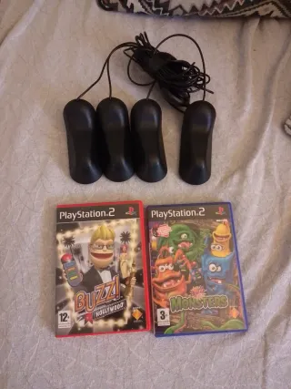 Buzz! Hollywood y Buzz! Monstruos PS2